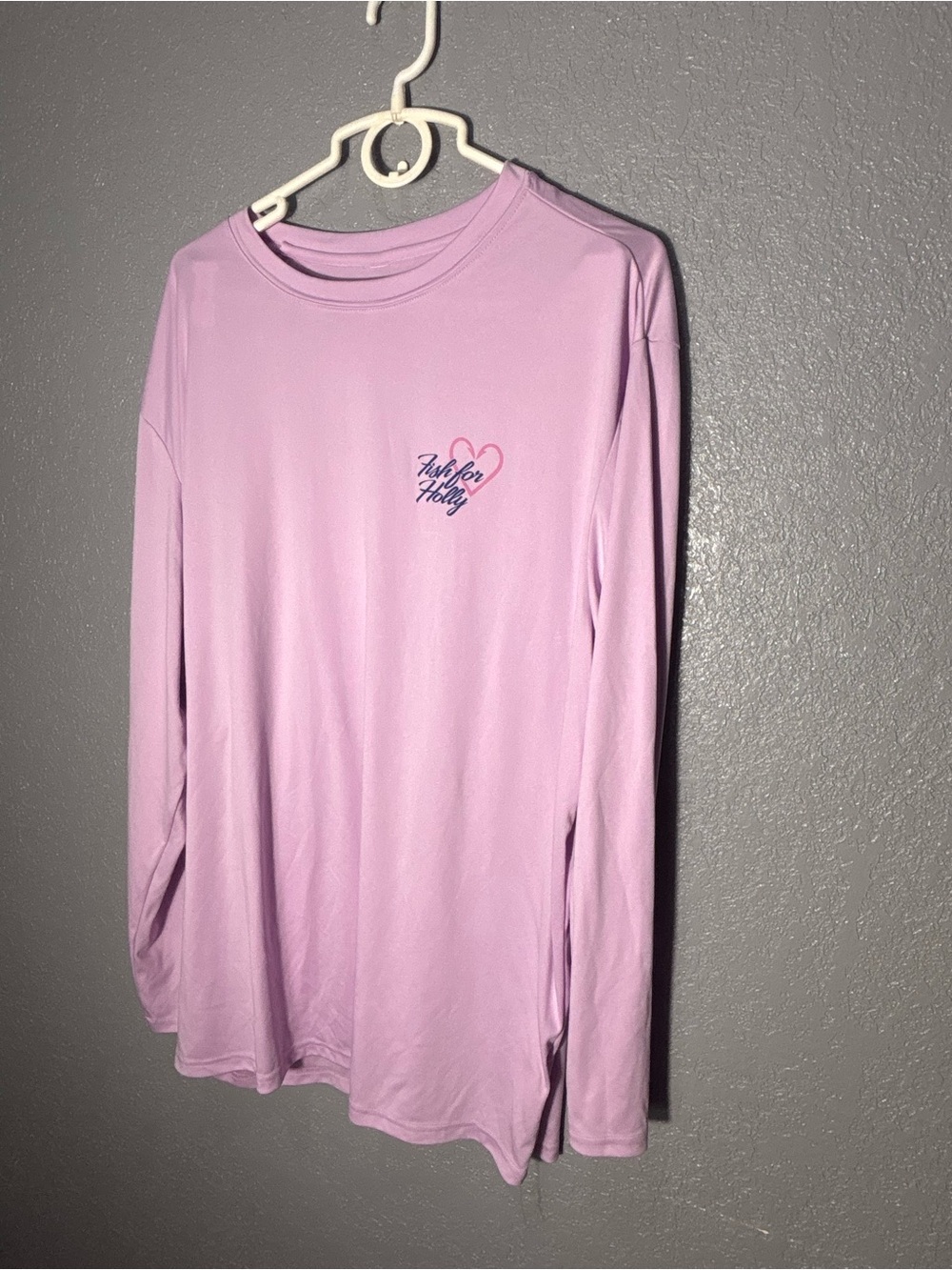 Long Sleeve Pink Graphic Tee - Women